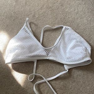 White xhilaration bathing suit top